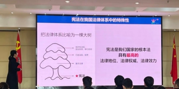 宪法伴我成长 法治护航青春 ——新都区新繁街道繁江小学关工委助力法治讲座