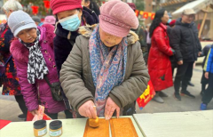 “枫”语祝福，“景”上添花——迎新春社区游园会 (东城映象二期A区)