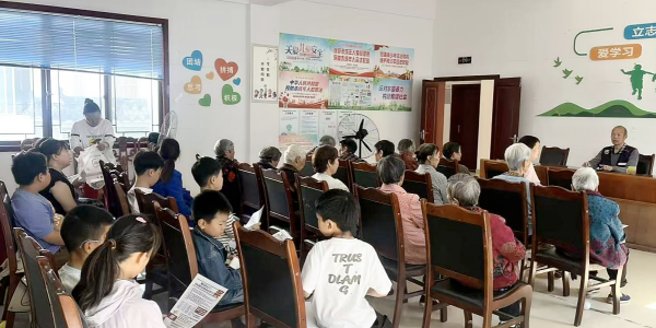 成都市新都区石板滩街道石林村关工委开展“拒绝毒品、守护青春”主题宣讲活动