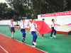 成都市新都区斑竹园小学关工委举行“杏坛秋雨润心田•桃李芬芳谢师恩”国旗下的思政课