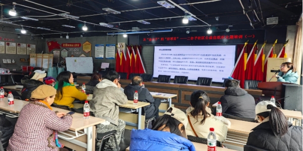 成都市新都区三河街道二台子社区关工委开展公益自组织主题培训（一）