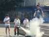 成都市新都区桂湖街道新兴社区关工委 开展校园双盲应急消防演练活动